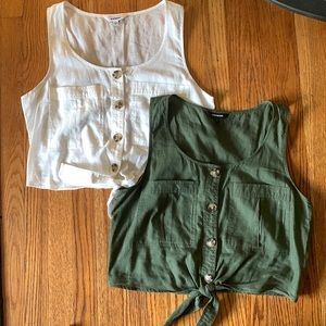 Express crop tops